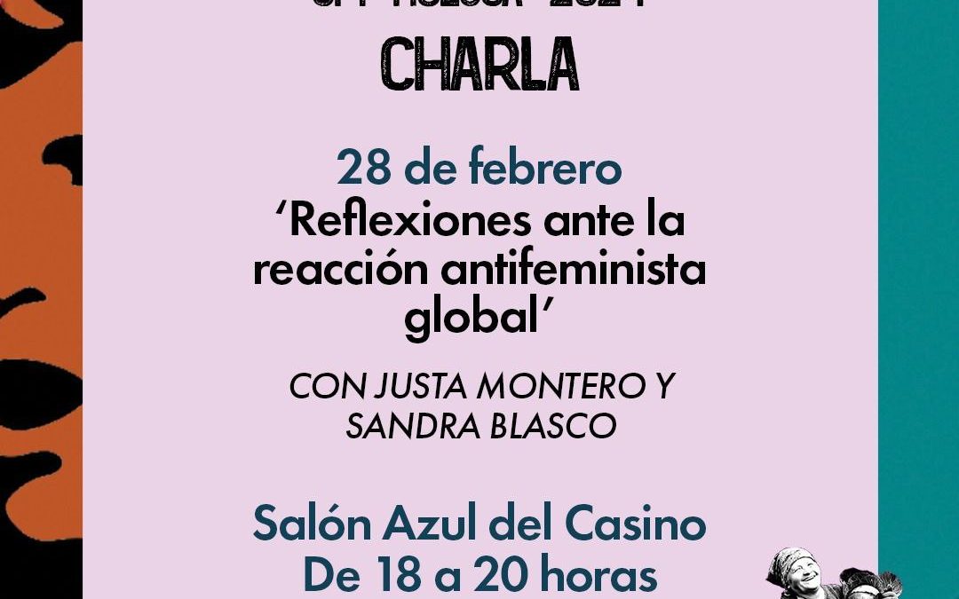 Charla «Reflexiones ante la reacción antifeminista global»