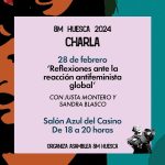 Charla "Reflexiones ante la reacción antifeminista global"