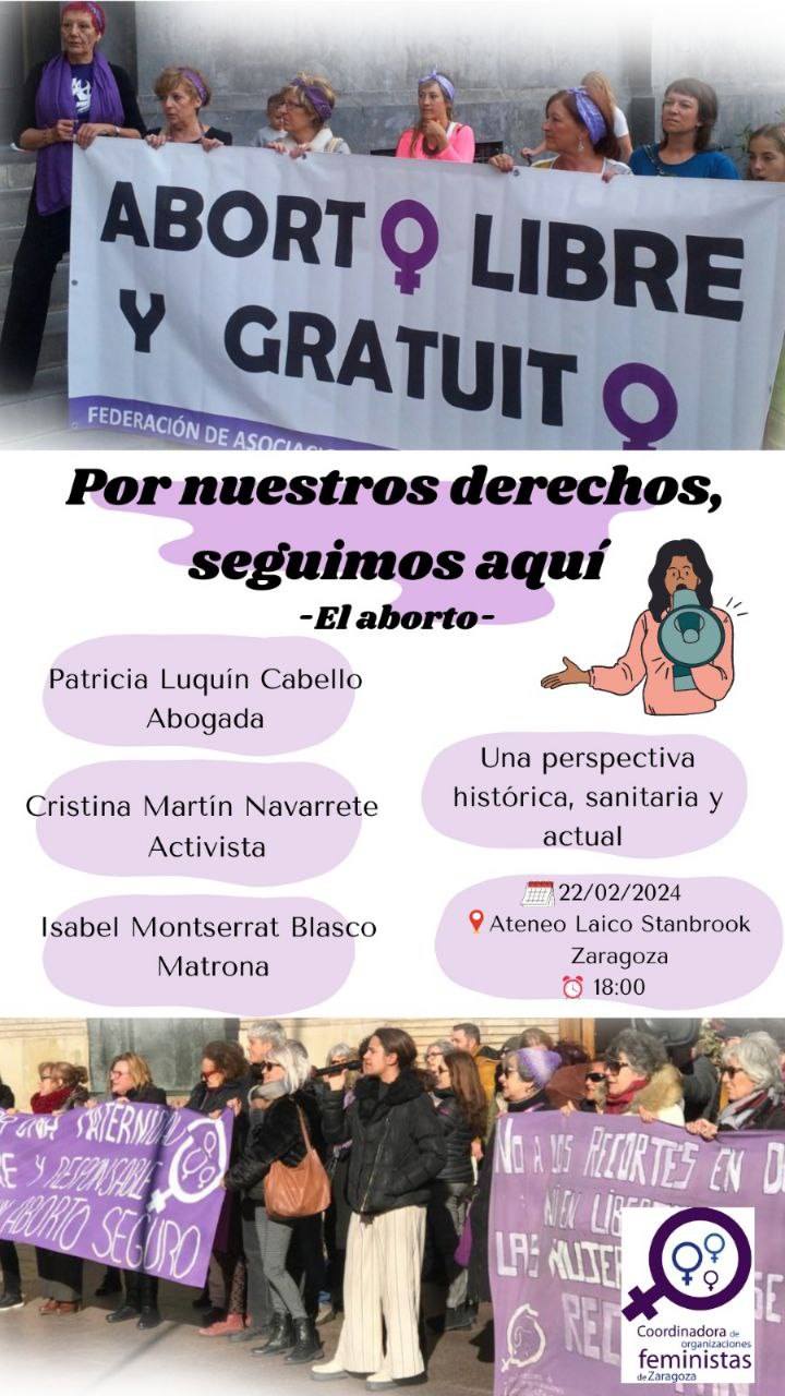 Por nuestros derechos seguimos aquí: el aborto