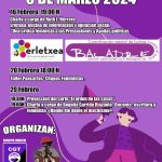 Jornadas en torno al 8 de marzo