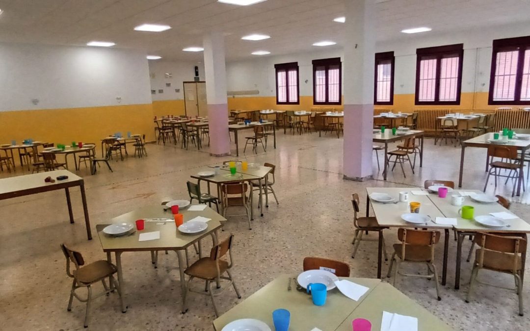 Ganar-IU Teruel alerta sobre la situación de concurso de acreedores de la empresa de comedores escolares, Combi, y sus consecuencias en los 9 centros escolares de la provincia