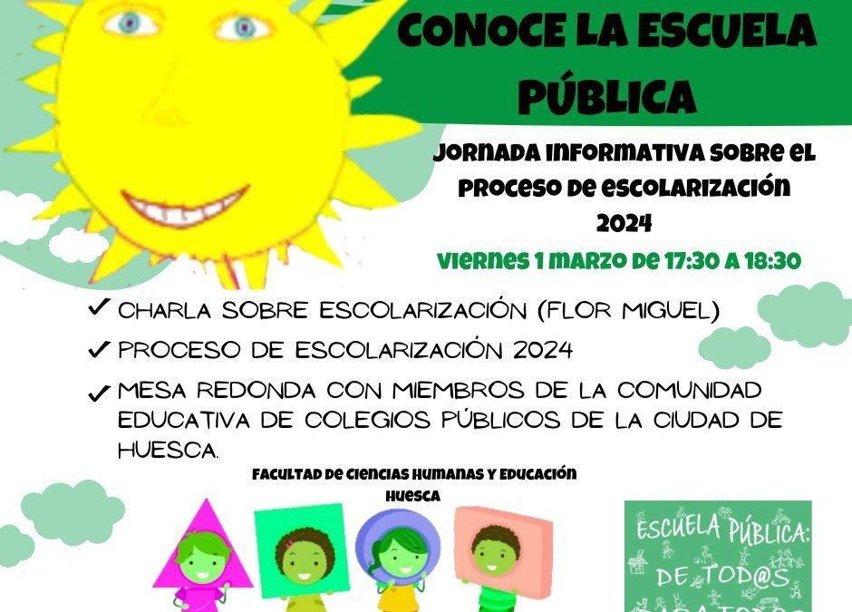 Jornada informativa sobre el proceso de escolarización