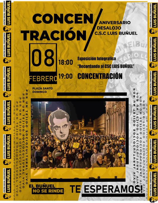 Concentración C.S.C. Luis Buñuel