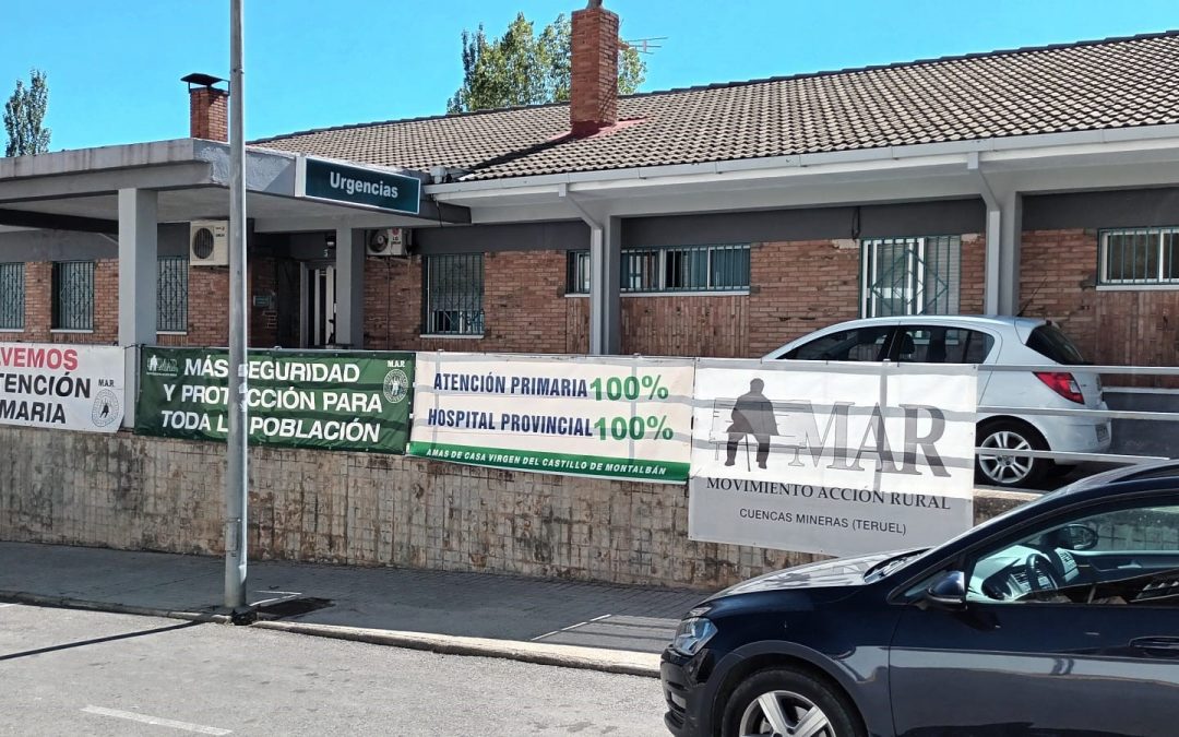 Ganar-IU Teruel considera límite la situación de los médicos y personal sanitario de la zona de salud de Utrillas durante esta semana