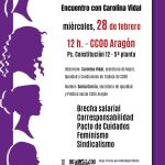 Hacia el 8M - Encuentro con Carolina Vidal