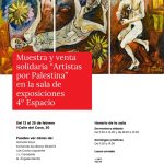 Muestra y venta solidaria "Artistas por Palestina"