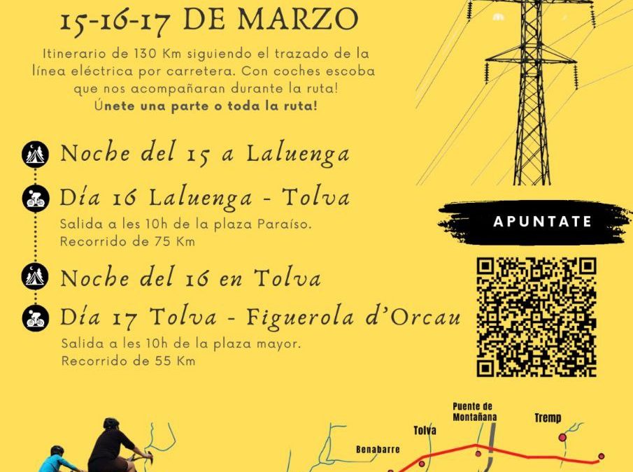 Marcha ciclista contra la MAT