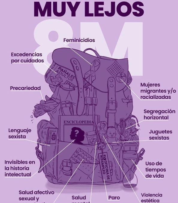 Preparadas para llegar muy lejos #8M Ejea de los Caballeros