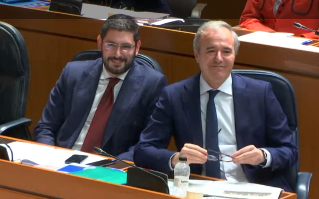 Cambiar Huesca-IU se suma al clamor que exige el cese de Nolasco como miembro del Gobierno de Aragón