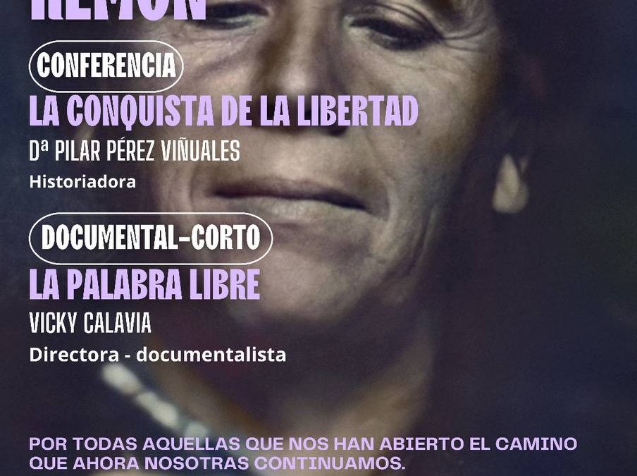 Conferencia + Documental – María Domínguez Remón, Alagón