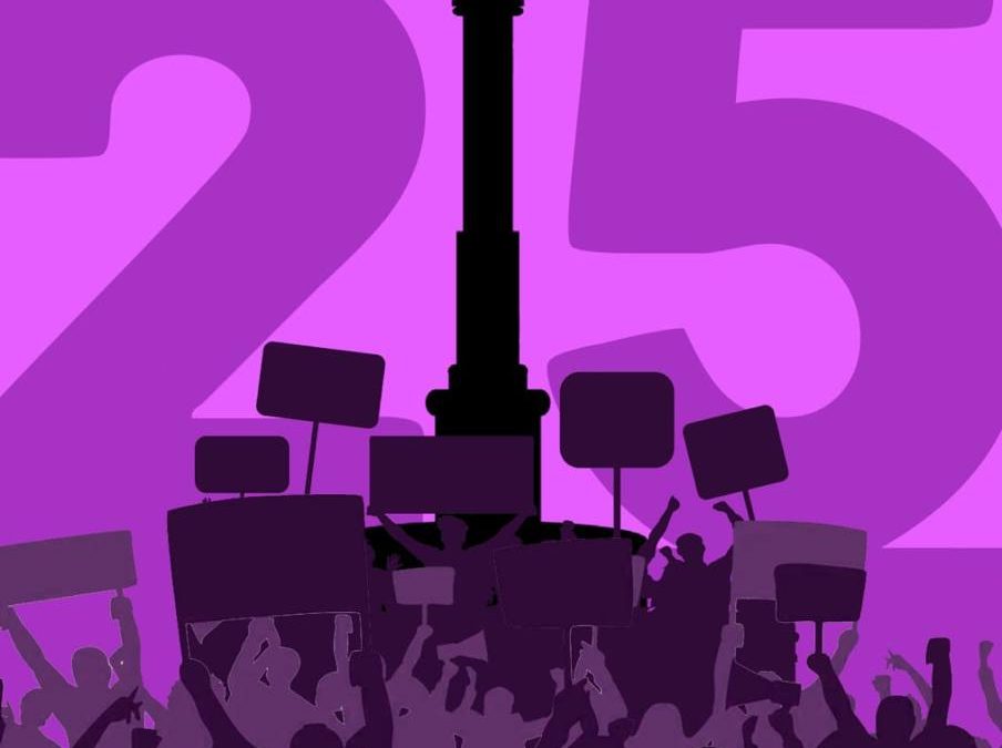 Teruel en contra de la violencia machista