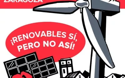 Izquierda Unida Aragón llama a la defensa del territorio y anima a participar en la manifestación #RenovablesSíPeroNoAsí