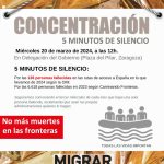 Concentración Migrar #EsUnDerecho