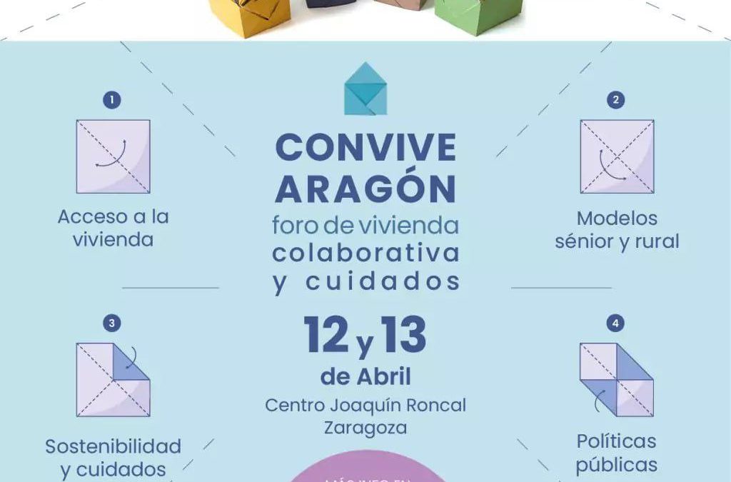 Convive Aragón Jornada Vivienda Colaborativa y Cuidados de REAS