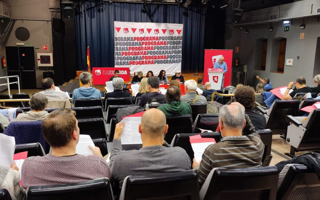 Izquierda Unida Aragón celebra su asamblea en el marco de las XIII Asamblea Federal del partido