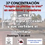 37 Concentración #NoPierdasTuTren