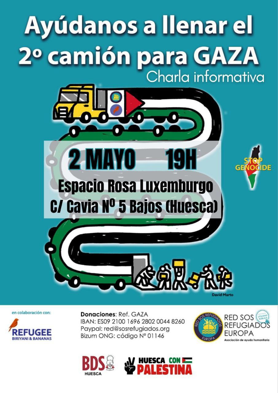 Charla informativa: 2º Camión para Gaza