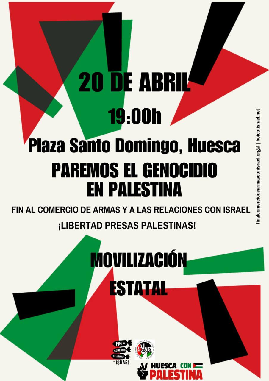 Movilización estatal: paremos el genocidio en Palestina