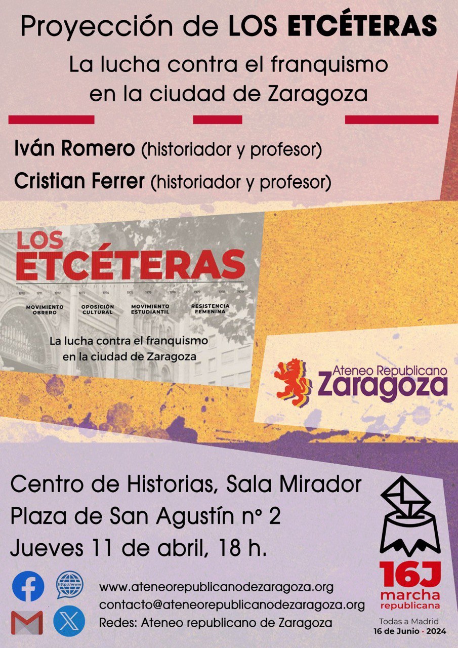 Semana Cultural Republicana - Proyección: Los etcéteras