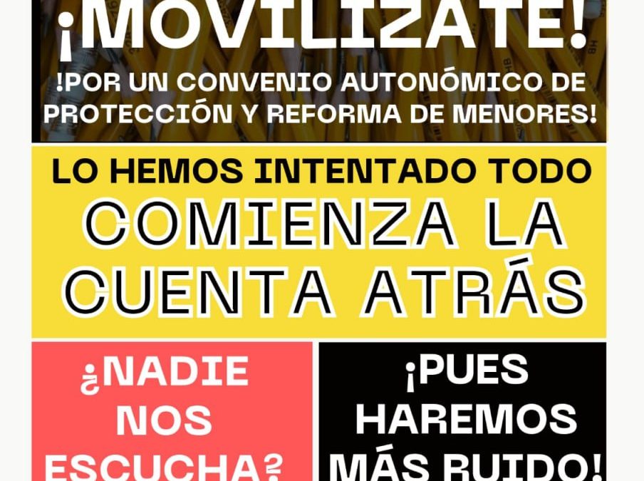 Asamblea por un convenio autonómico de menores