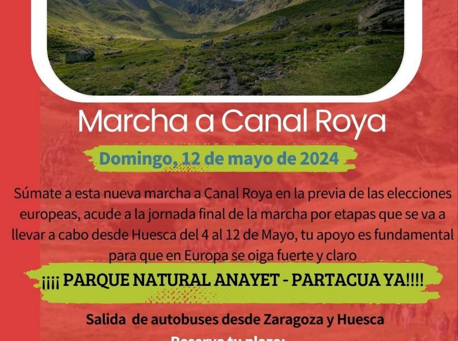 Bus a Canal Roya – Marcha Salvemos Canal Roya