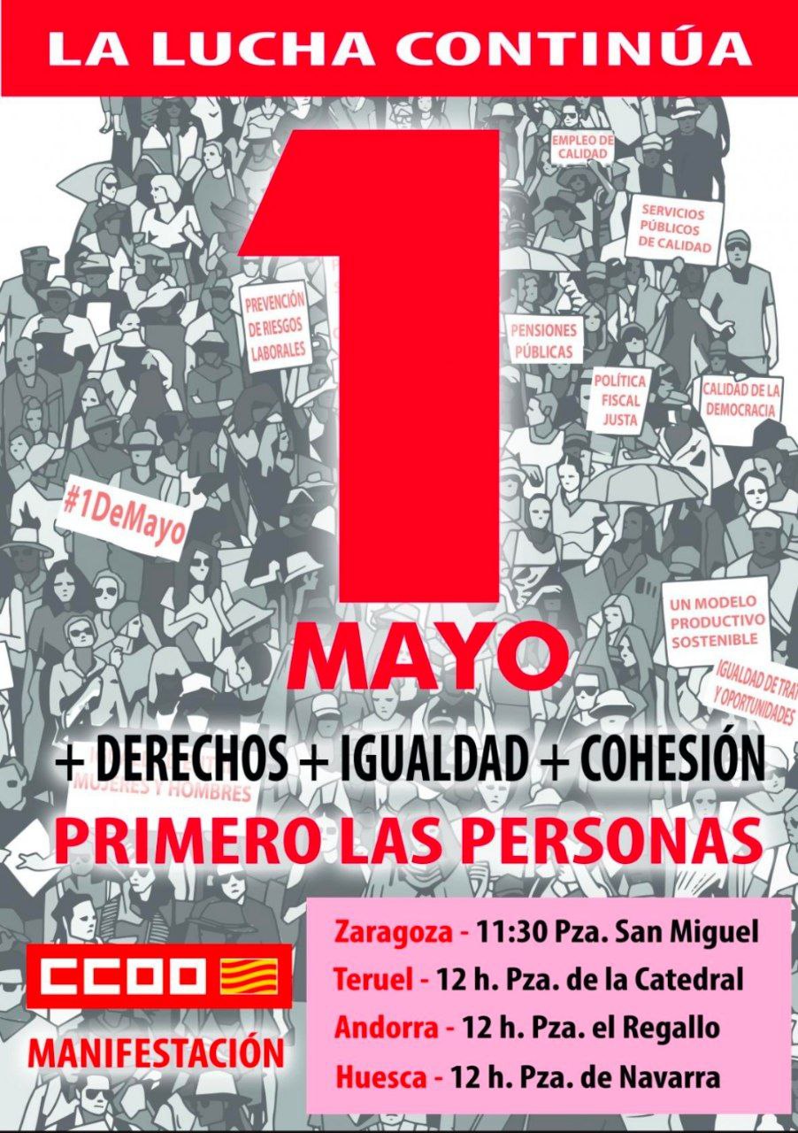 La lucha continúa 1 de mayo