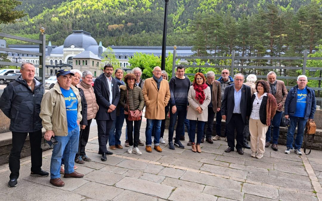 Participamos en el encuentro en Canfranc por la reapertura de la línea internacional de ferrocarril