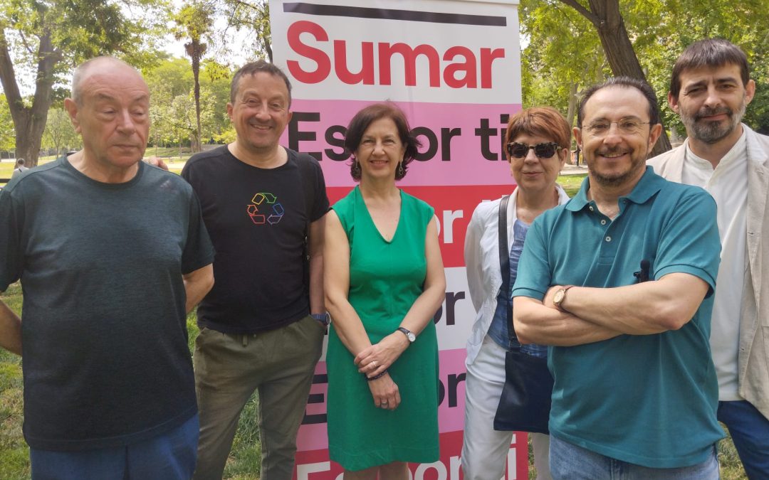 Elecciones Europeas | Sumar Aragón defiende un modelo energético en Europa que vaya más allá del cambio tecnológico