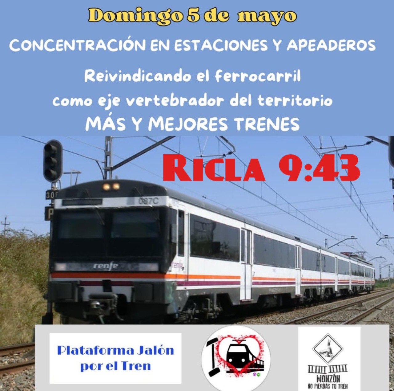 Más y mejores trenes