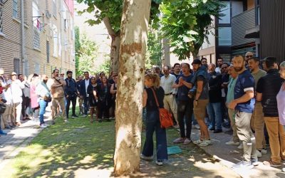 Elecciones Europeas | Sumar propone combatir la pobreza, que se dedique el 2% del PIB en Europa al derecho a vivienda y celebra que se haya detenido el desahucio del obrero barrio de las fuentes