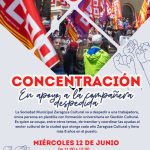 Concentración de apoyo