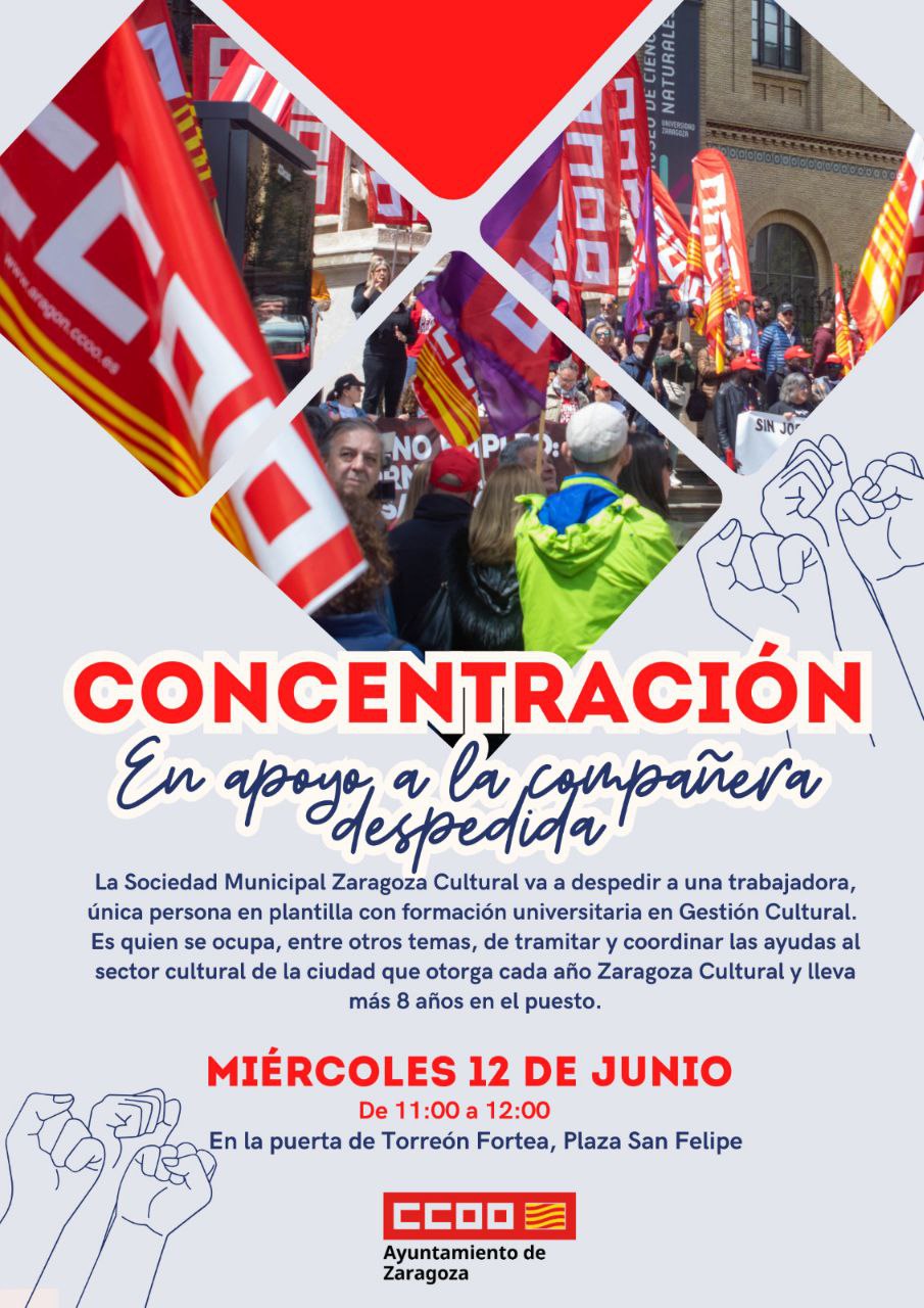 Concentración de apoyo