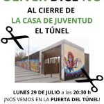 ¡No al cierre de la Casa de Juventud de Oliver y el Túnel!
