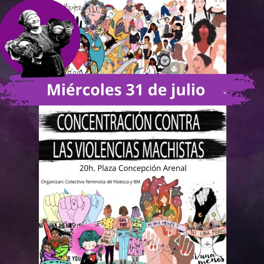 Concentración contra las violencias machistas