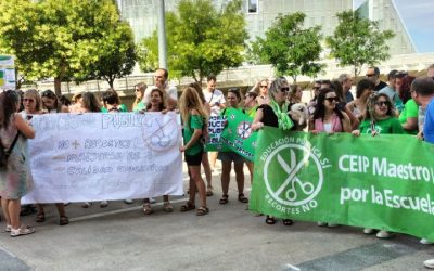 Llamamos a la participación en las movilizaciones convocadas en Aragón en defensa de la educación pública