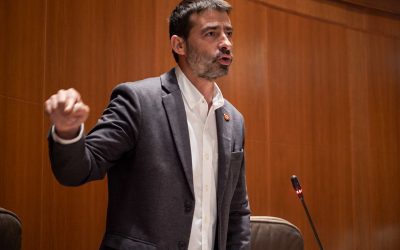 Sanz: “Exigimos que se aclare si se han enviado armas desde Zaragoza que contribuyen al genocidio del pueblo palestino”