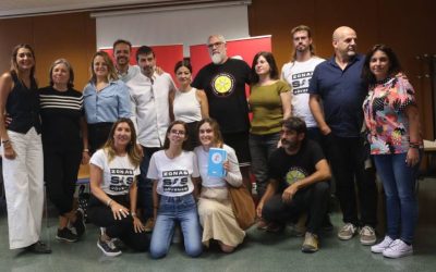 Rego defiende en Aragón la importancia de la participación política de jóvenes y la lucha de colectivos sociales para asegurar un futuro digno