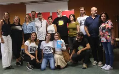Rego defiende en Aragón la importancia de la participación política de jóvenes y la lucha de colectivos sociales para asegurar un futuro digno