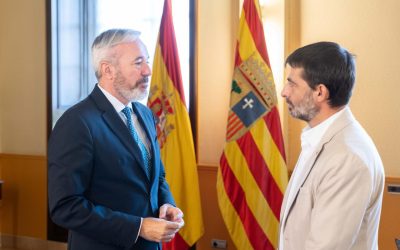 Sanz pide a Azcón que no sea emisario de Feijóo y abogue por la corresponsabilidad, la colaboración y la lealtad en su reunión con Sánchez