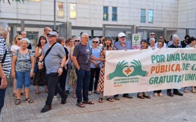 Izquierda Unida del Altoaragón y la Red de Cambiares del Altoaragón apoyan a las plataformas ciudadanas y animan a la participación masiva en las convocatorias “Saca los colores al Salud” y “A la privada, cero euros”