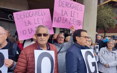 Denunciamos que, tras 46 años de democracia, llegamos a otro 20N con el franquismo presente