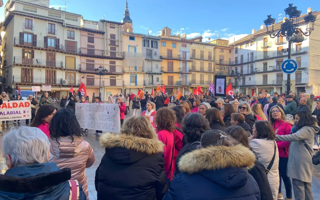 Respaldamos al comité de empresa de las y los trabajadores municipales en Calatayud