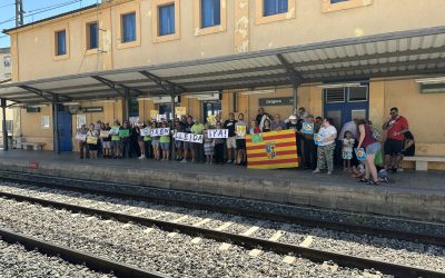Exigimos al Gobierno central la conexión de tren de Binéfar con Lérida y el cercanías desde Monzón