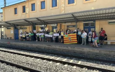 Exigimos al Gobierno central la conexión de tren de Binéfar con Lérida y el cercanías desde Monzón