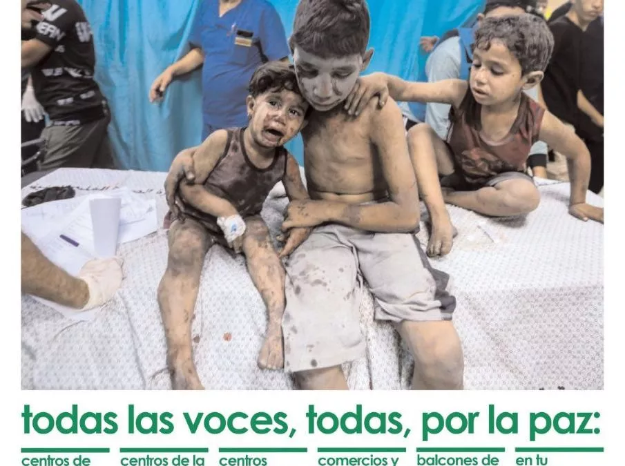 Animamos a la participación en la manifestación que convoca la Asamblea ciudadana por la paz y contra las guerras