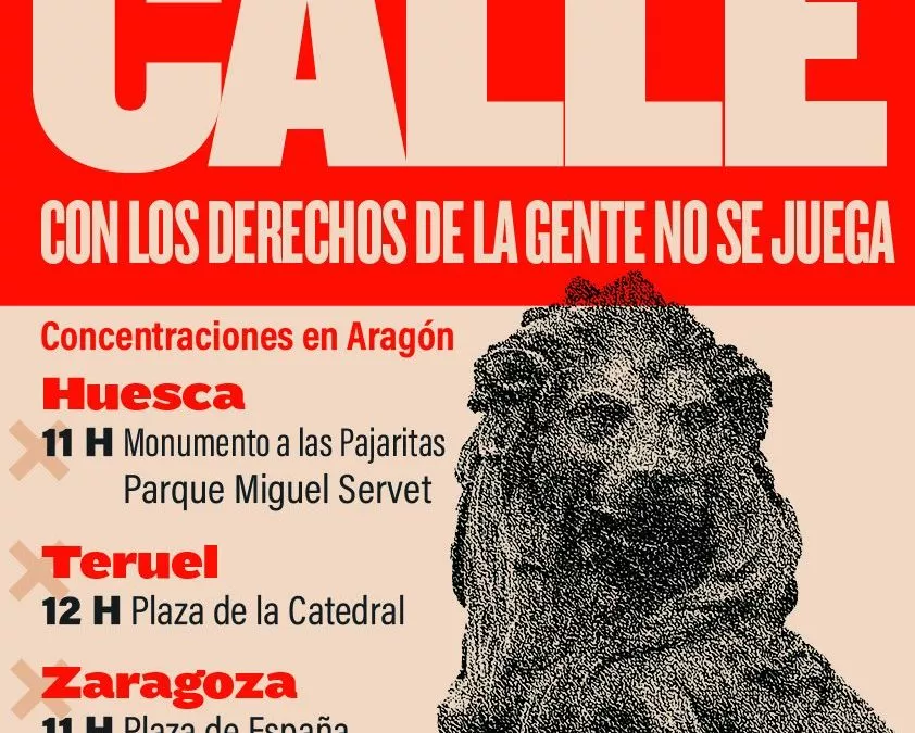 Llamamos a participar masivamente en las movilizaciones convocadas por CCOO y UGT el 2 de febrero