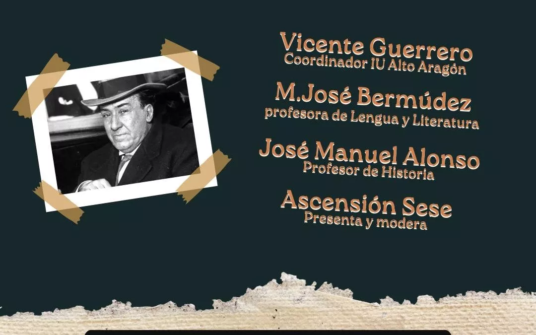 La Fundación 14 de abril e Izquierda Unida Altoaragón presentan en Huesca nuevos materiales para trabajar en las aulas sobre la Memoria Democrática