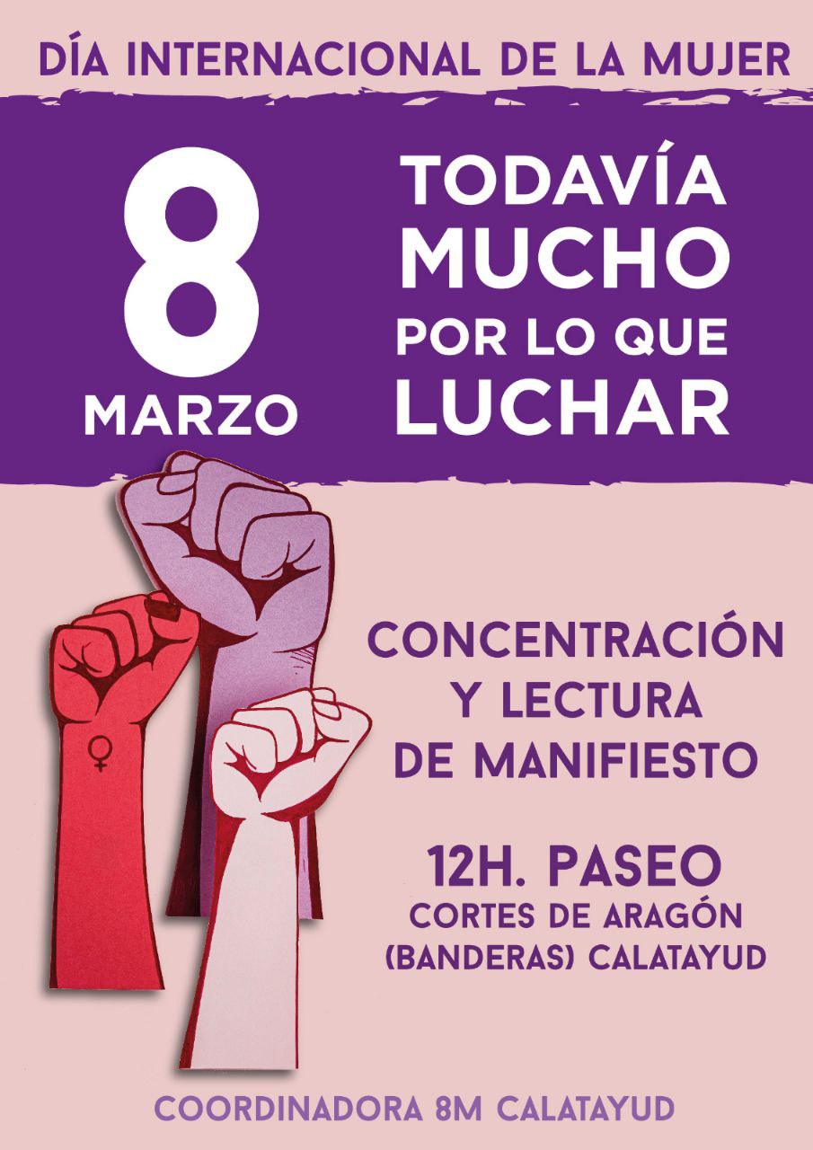 8M Concentración en Calatayud