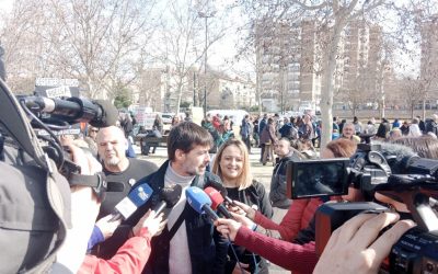 Izquierda Unida y Zaragoza en Común exigen a Chueca que escuche a los barrios y abandone la superficialidad de su ciudad de las luces