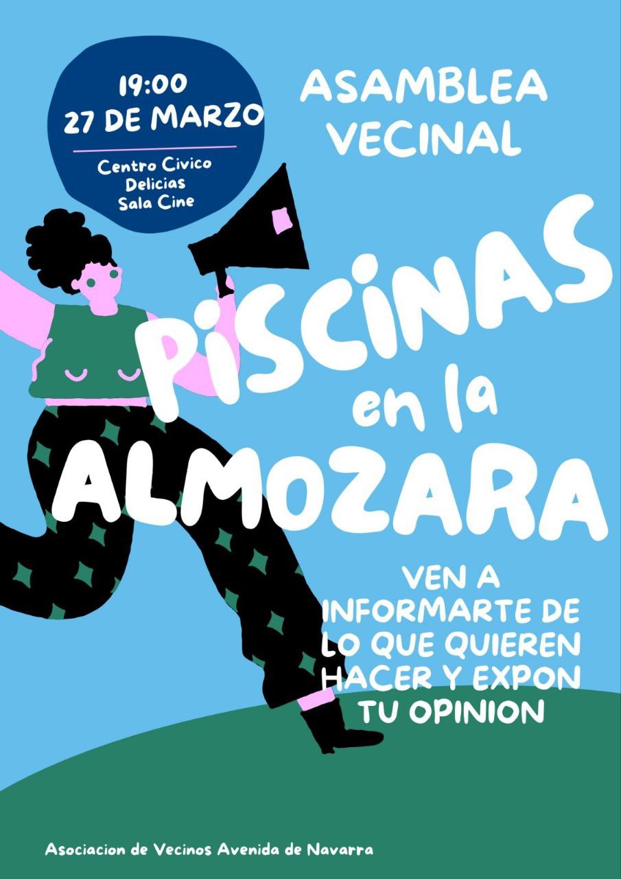 Asamblea vecinal - Piscinas en la Almozara